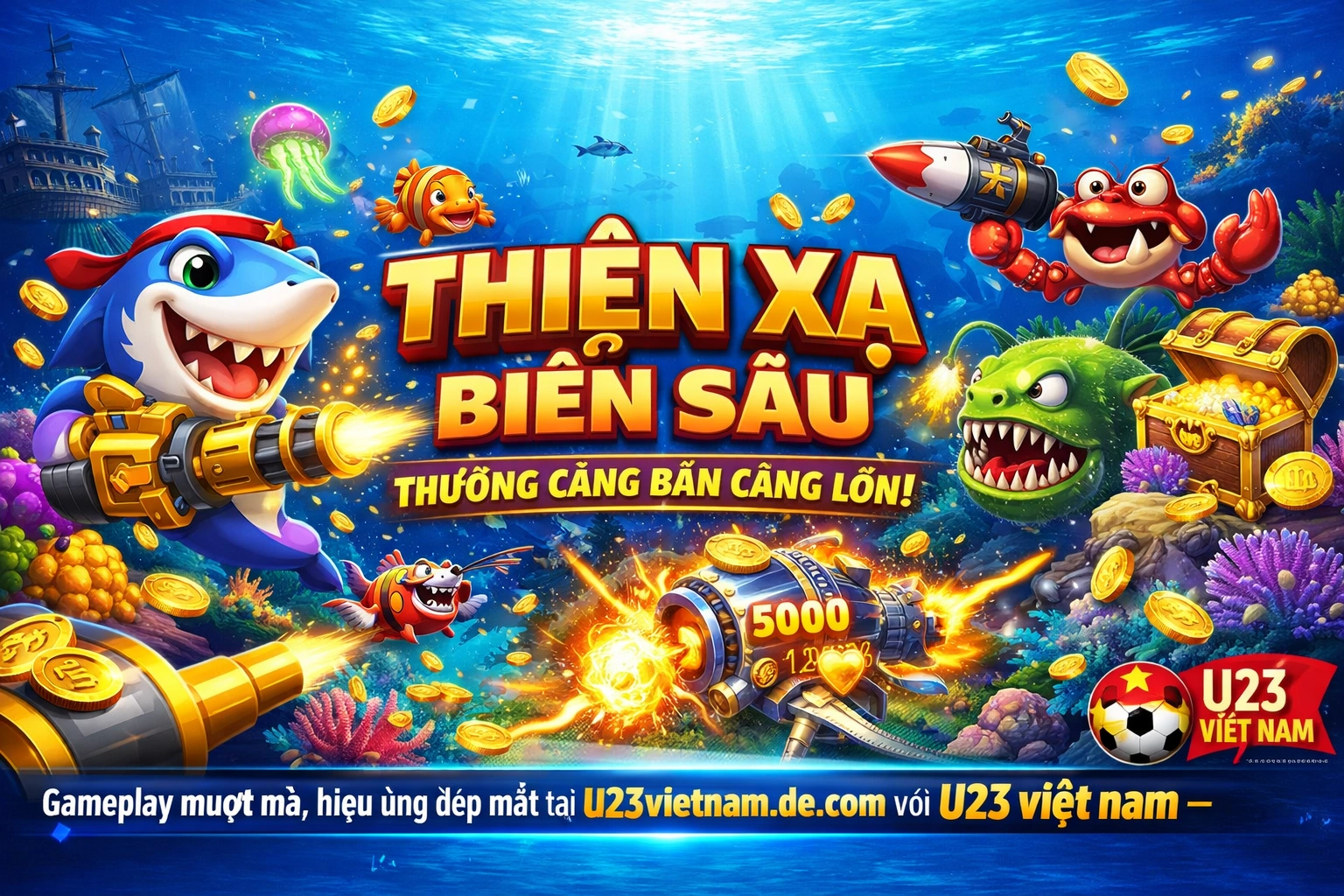 Hình minh họa gameplay bắn cá