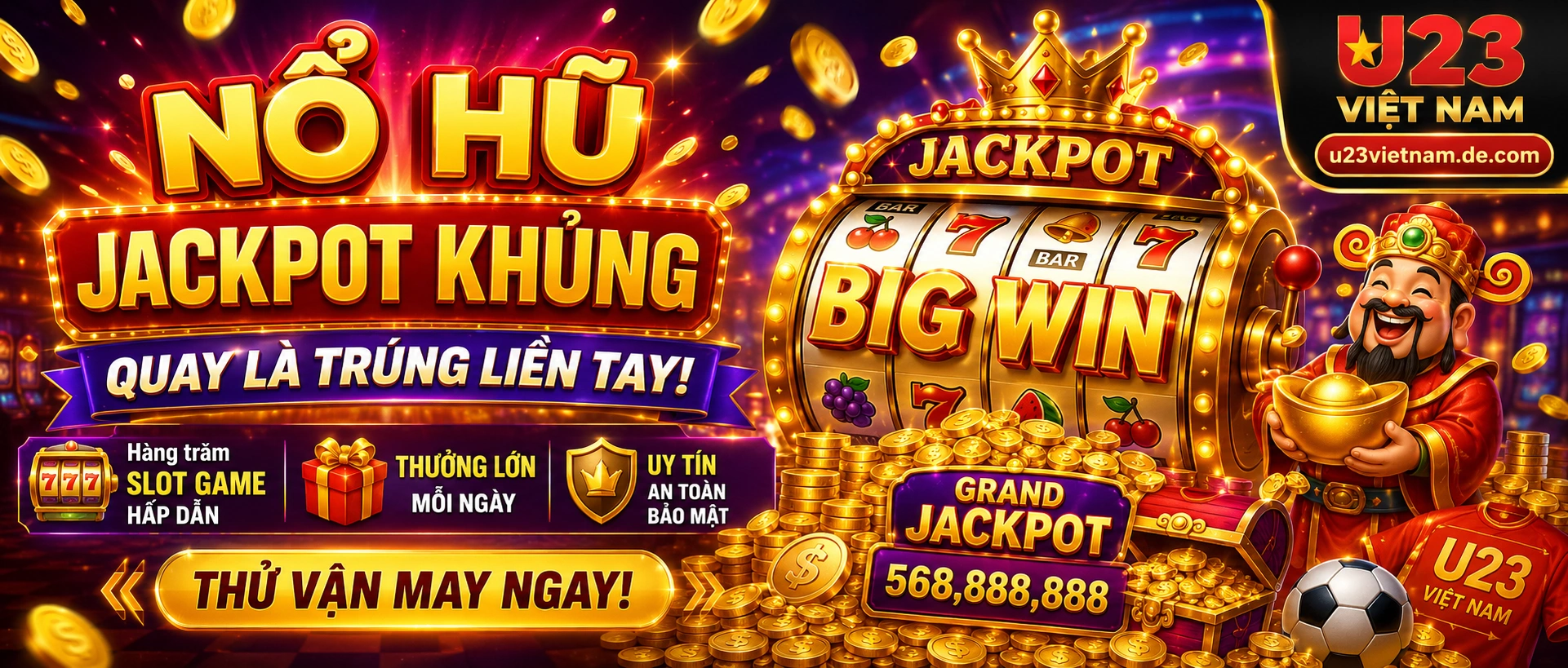 Khu slot đổi thưởng trên u23vietnam.de.com